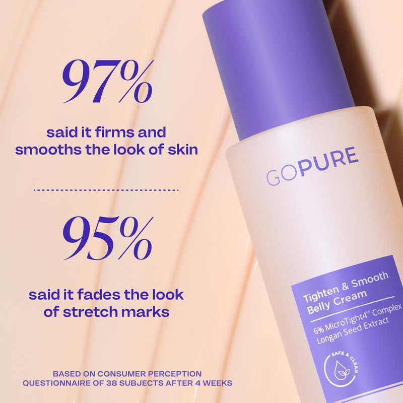 Revitalize Your Confidence with GOPURE Tighten & Smooth Belly Firming Cream