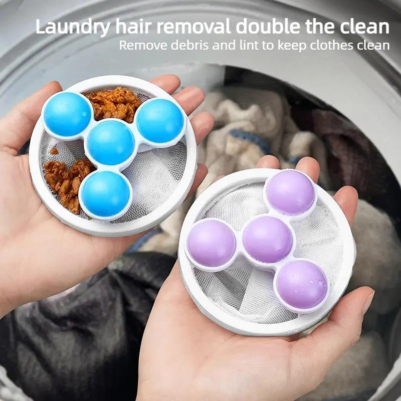 Effortless Laundry Care: Universal Washing Machine Filter Net Bag for Hair Removal and Hygiene