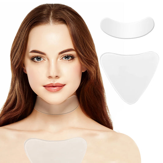 New Anti-Wrinkle Chest Pads Reusable Chest Lift Patch Self-Adhesive Chest Neck Pad Silicone Anti-Aging Wrinkle Remover Pad
