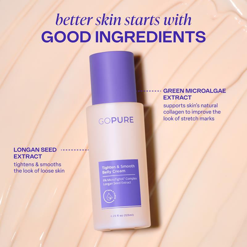 Revitalize Your Confidence with GOPURE Tighten & Smooth Belly Firming Cream