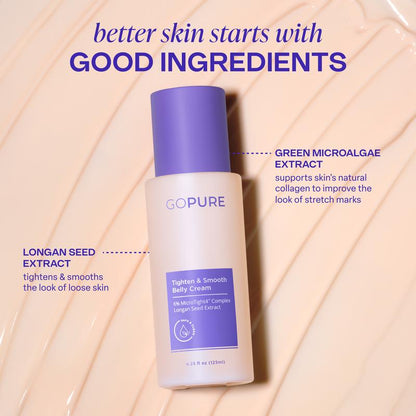Revitalize Your Confidence with GOPURE Tighten & Smooth Belly Firming Cream