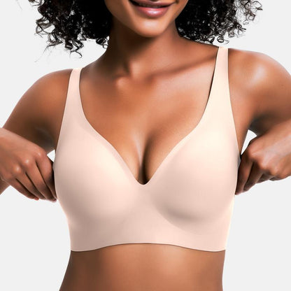 Experience Ultimate Comfort with VRCOMFY Jelly Wireless Bras - Your Go-To Everyday Essential for Style and Support