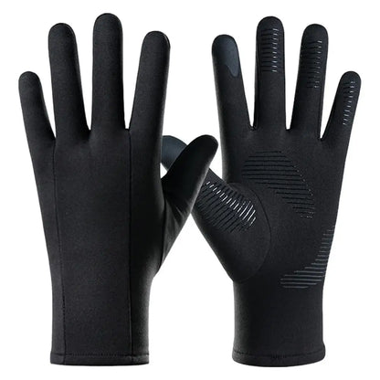Ultimate Winter Liner Gloves - Non-Slip, Warm, Full-Fingered Thermal Ski Gloves with Windproof Touchscreen for Cycling, Driving, and Hiking