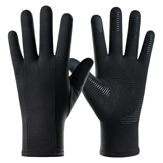 Ultimate Winter Liner Gloves - Non-Slip, Warm, Full-Fingered Thermal Ski Gloves with Windproof Touchscreen for Cycling, Driving, and Hiking