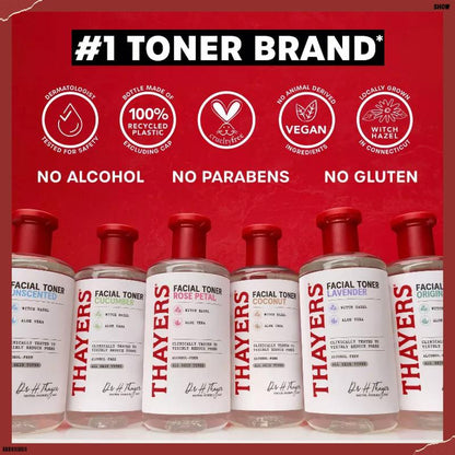 Experience Luxurious Hydration with Thayers Natural Remedies Milky Hydrating Face Toner - Infused with Snow Mushroom & Hyaluronic Acid, 12 fl oz