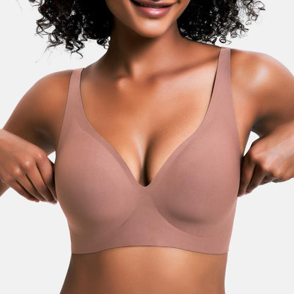 Experience Ultimate Comfort with VRCOMFY Jelly Wireless Bras - Your Go-To Everyday Essential for Style and Support