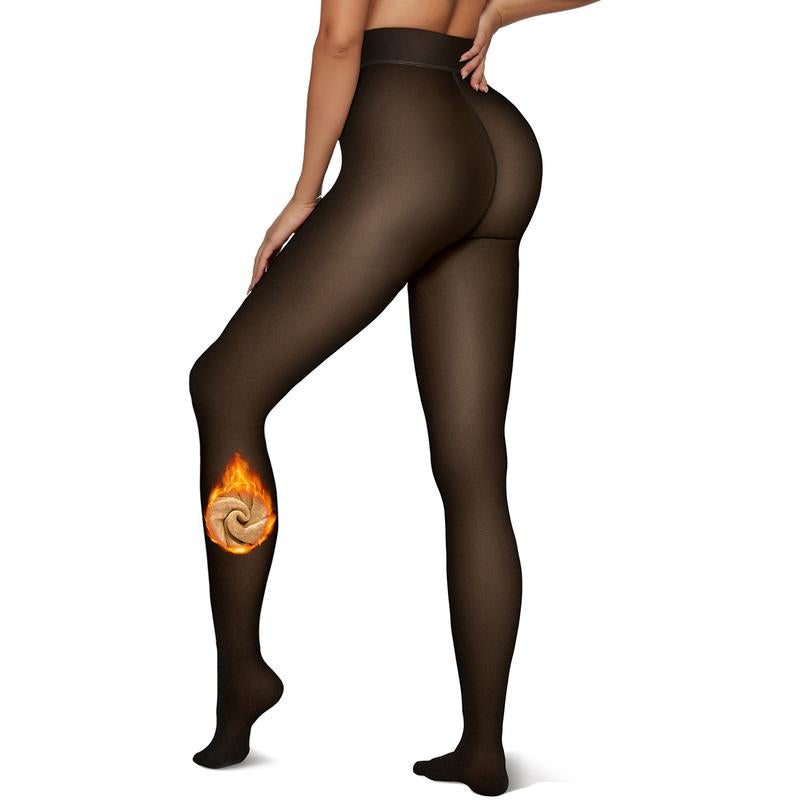 Stay Cozy and Stylish with OEAK Women's Fleece Lined High Waisted Leggings - Perfect for Any Season!