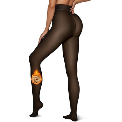 Stay Cozy and Stylish with OEAK Women's Fleece Lined High Waisted Leggings - Perfect for Any Season!