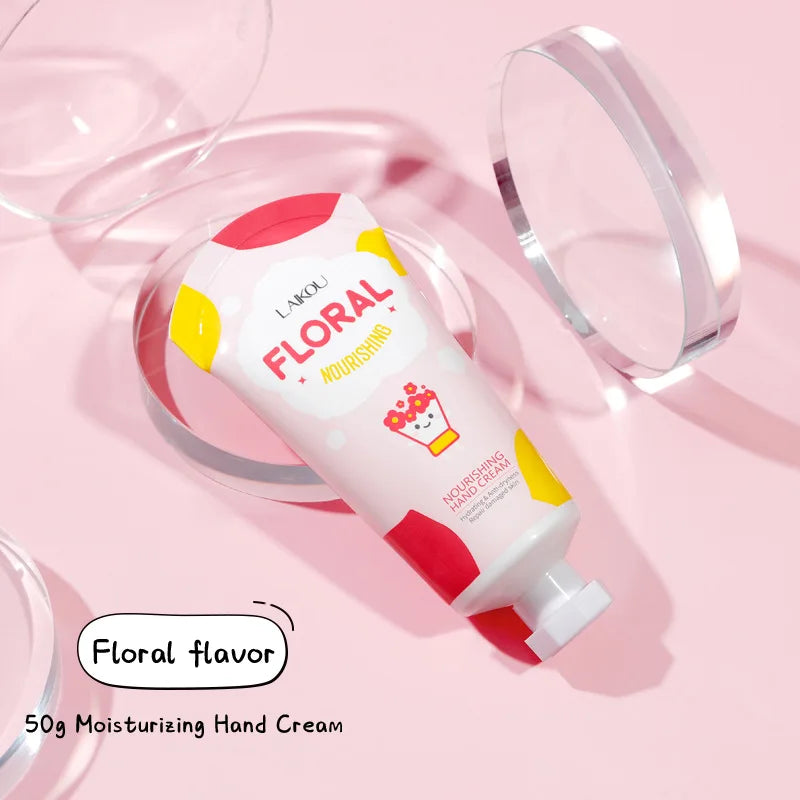 Laikou Moisturizing Hand Cream 50Ml Hydrating Handcream Hand Skin Care Nourishing Beauty Hands Skin Care Products