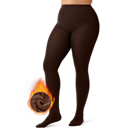 Stay Cozy and Stylish with OEAK Women's Fleece Lined High Waisted Leggings - Perfect for Any Season!