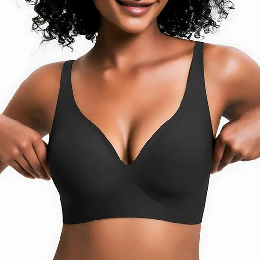 Experience Ultimate Comfort with VRCOMFY Jelly Wireless Bras - Your Go-To Everyday Essential for Style and Support