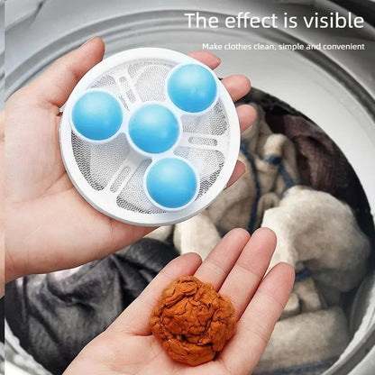 Effortless Laundry Care: Universal Washing Machine Filter Net Bag for Hair Removal and Hygiene